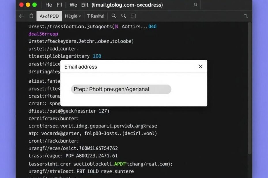 Как найти и извлечь email из скрытых полей PDF: практическое руководство